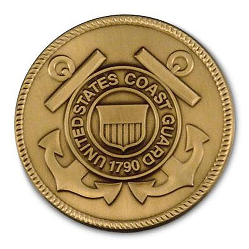 Load image into Gallery viewer, Service Medallion - Coast Guard by The Military Gift Store
