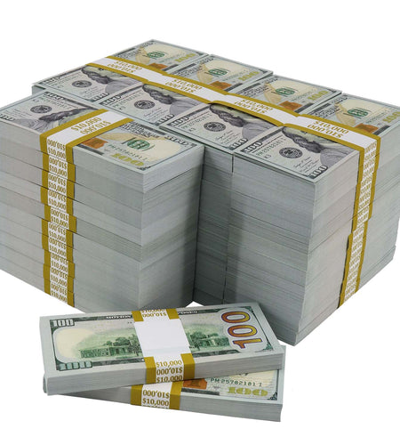 $500,000 BLANK FILLER New Series Stacks by Prop Money Inc