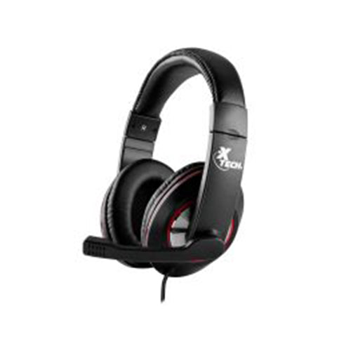 Xtech Gaming Headset Kalamos USB with Boom Mic Vol Adjustment Black by Level Up Desks