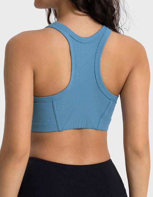Load image into Gallery viewer, Millennia Wide Strap Cropped Sport Tank
