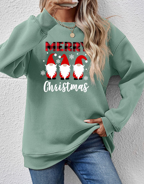 Load image into Gallery viewer, MERRY CHRISTMAS Long Sleeve Sweatshirt
