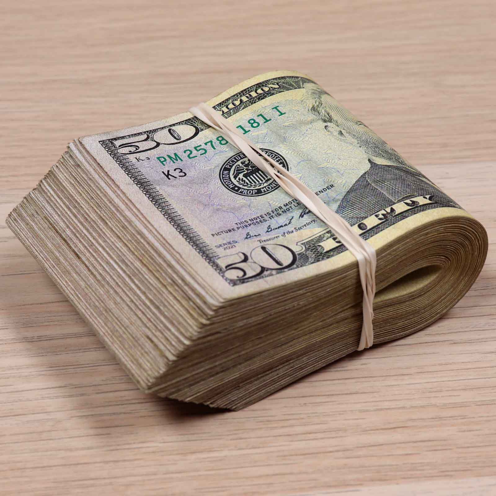 $34,000 ✔️RealAged™ Full Print New Series Stacks & Bands Pack by Prop Money Inc
