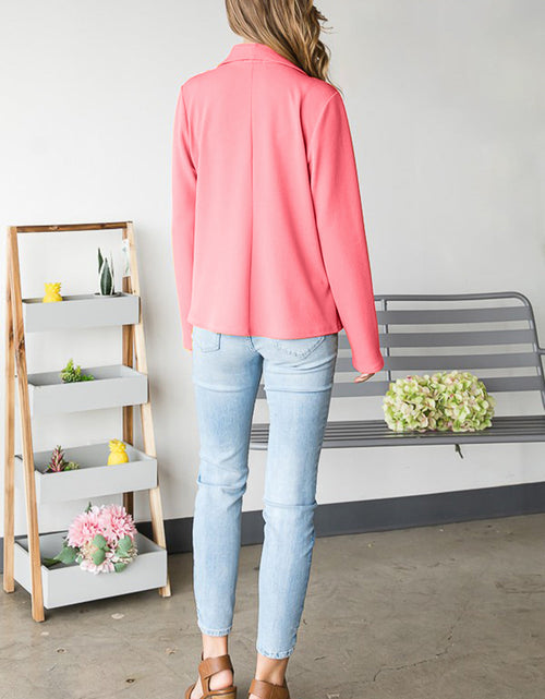 Load image into Gallery viewer, Heimish Open Front Long Sleeve Blazer
