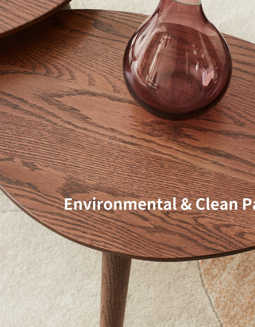 Load image into Gallery viewer, Solid Oak Wood Side Table by Blak Hom
