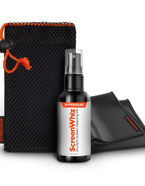 Load image into Gallery viewer, HyperGear ScreenWhiz 3-in-1 Screen Cleaning Kit w Cloth &amp; Solution (15587-HYP) by Jupiter Gear Home
