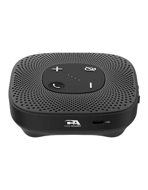 Load image into Gallery viewer, Cyber Acoustics - USB and Bluetooth 360 Speakerphone by Level Up Desks
