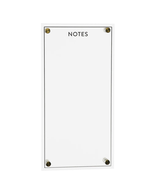Load image into Gallery viewer, Acrylic Dry Erase Notes Board 13"H

