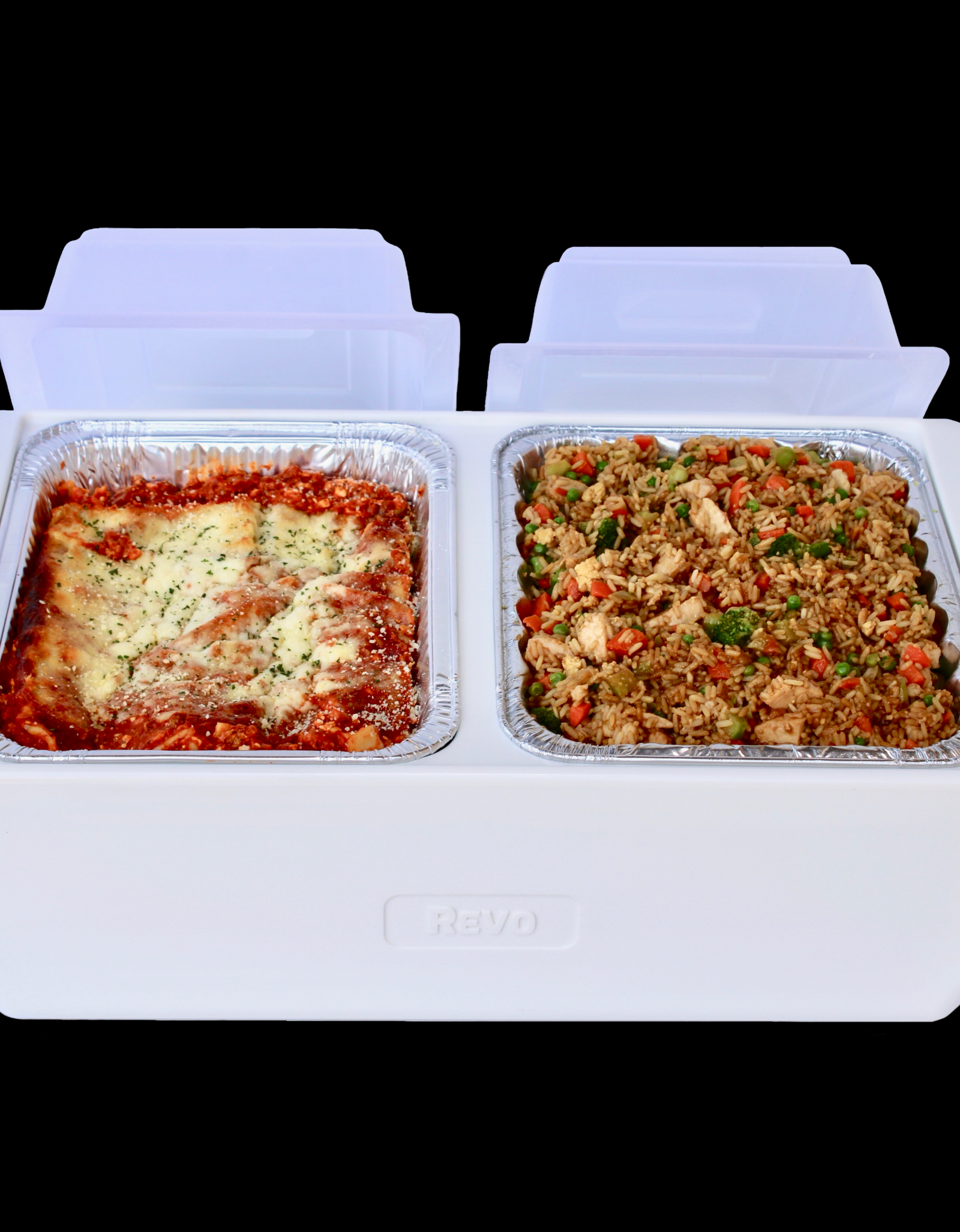 REVO Dubler HEAT | Flameless Chafer and Cooler | Coastal Cay by REVO COOLERS, LLC