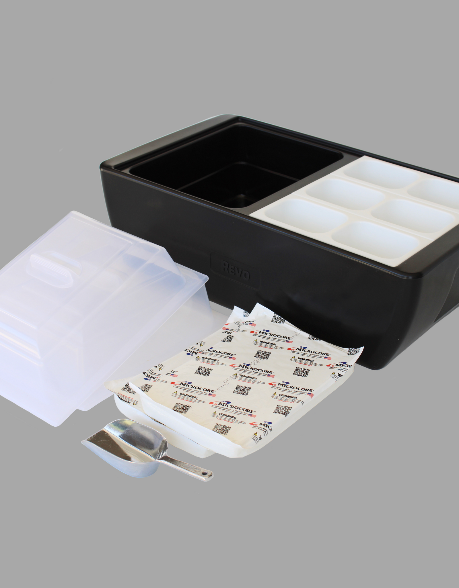 REVO Dubler HEAT | Flameless Chafer and Cooler | Deep Black by REVO COOLERS, LLC