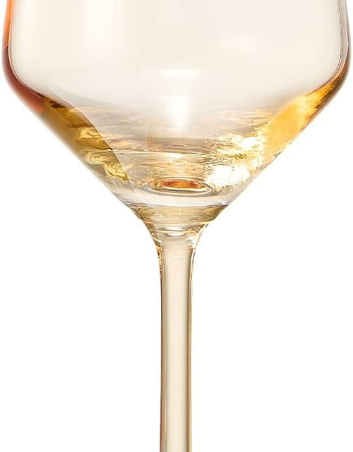 Load image into Gallery viewer, Make Your Own Set Wine Glass SINGLE, Muted Blue Colored Large 12 oz Glass, Unique Italian Style Tall for White &amp; Red Wine, Mothers Day Gift, Set of 1 Beautiful Glassware (Midnight Blue) by The Wine Savant
