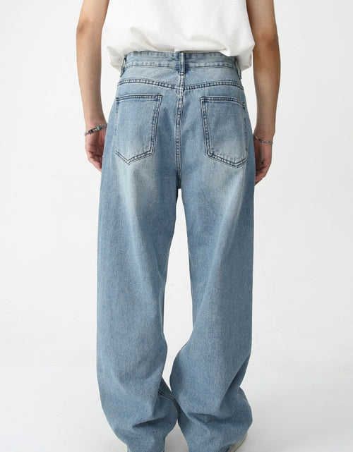 Load image into Gallery viewer, Men's Graffiti Wide Leg Jeans
