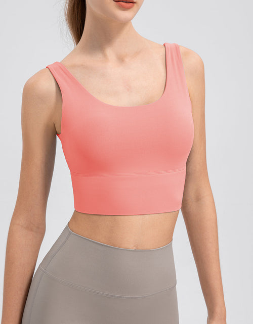 Load image into Gallery viewer, Scoop Neck Wide Strap Active Tank
