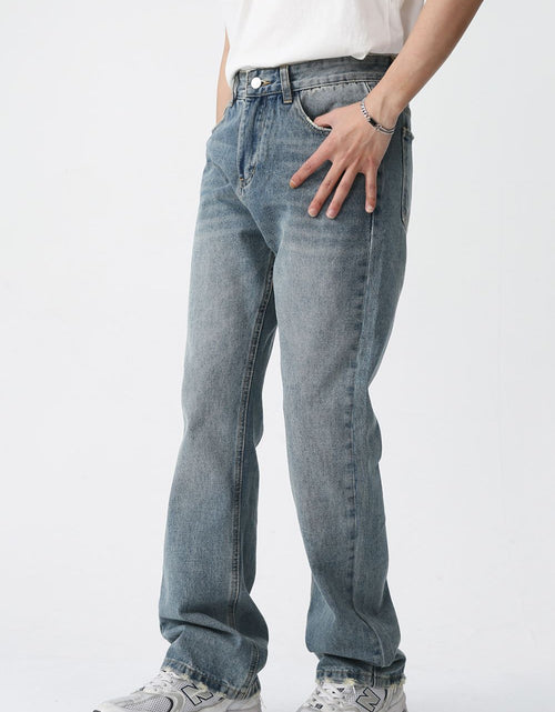 Load image into Gallery viewer, Mid Rise Men's Jeans with Pockets
