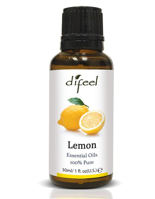 Load image into Gallery viewer, Difeel 100% Pure Essential Oil - Lemon Oil 1 oz. (Pack of 2) by difeel - find your natural beauty
