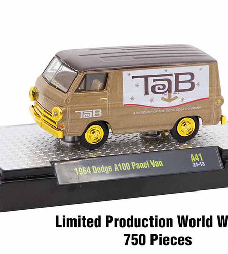 "Sodas" Set of 3 pieces Release 41 Limited Edition to 9250 pieces Worldwide 1/64 Diecast Model Cars by M2 Machines
