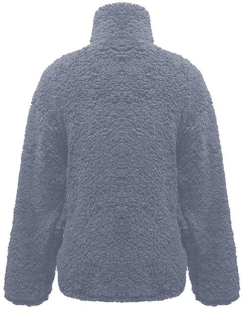 Load image into Gallery viewer, Fuzzy Turtleneck Long Sleeve Sweatshirt

