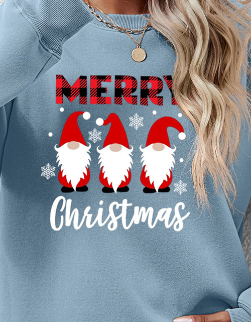 Load image into Gallery viewer, MERRY CHRISTMAS Long Sleeve Sweatshirt
