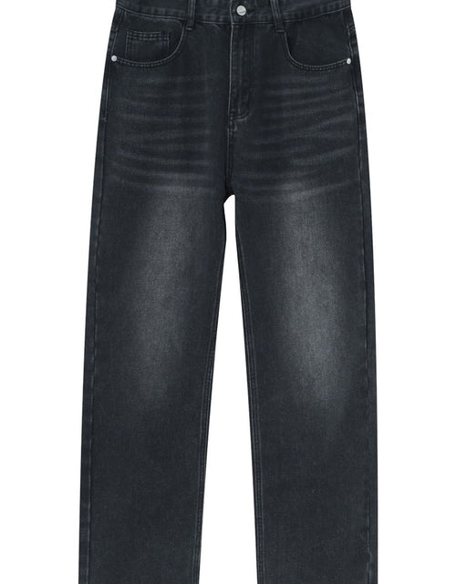 Load image into Gallery viewer, Straight Leg Jeans with Pockets
