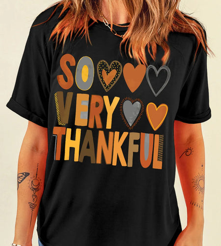 Letter Graphic Round Neck Short Sleeve T-Shirt