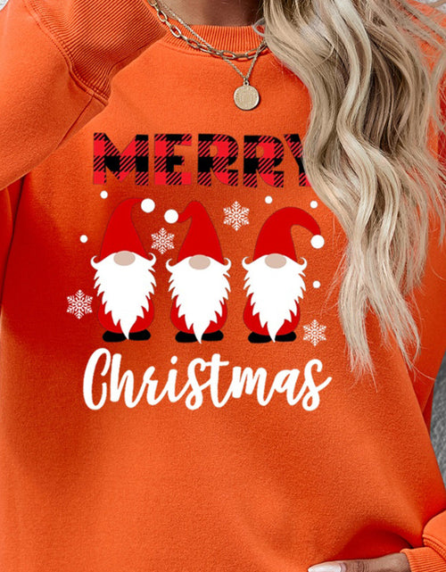 Load image into Gallery viewer, MERRY CHRISTMAS Long Sleeve Sweatshirt
