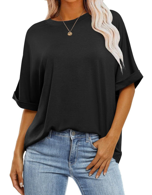 Load image into Gallery viewer, Round Neck Half Sleeve T-Shirt
