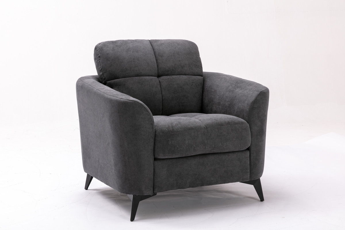 Callie - Woven Fabric Chair by Couch.com