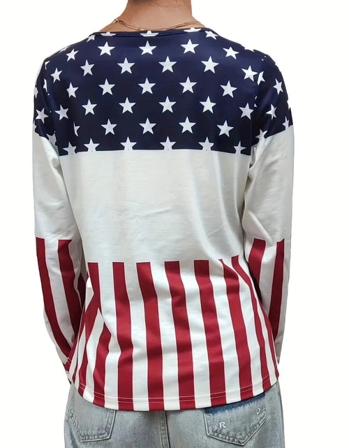 Load image into Gallery viewer, Crisscross Color Block Long Sleeve T-Shirt
