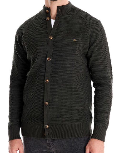 Load image into Gallery viewer, Men's Button Down Long Sleeve Cardigan
