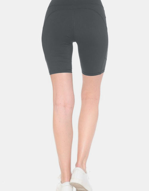 Load image into Gallery viewer, Leggings Depot Full Size High Waist Active Shorts
