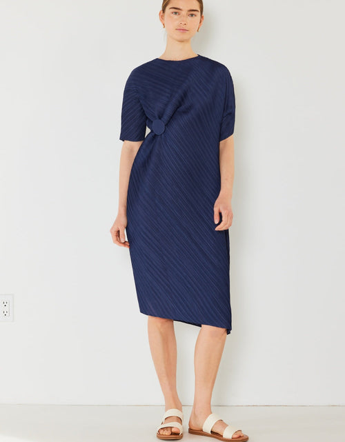 Load image into Gallery viewer, Marina West Swim Pleated Dolman Sleeve Dress
