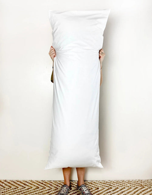 Load image into Gallery viewer, 54"x 20” Cotton Body Pillow Cover |  Various Colors by UniikPillows
