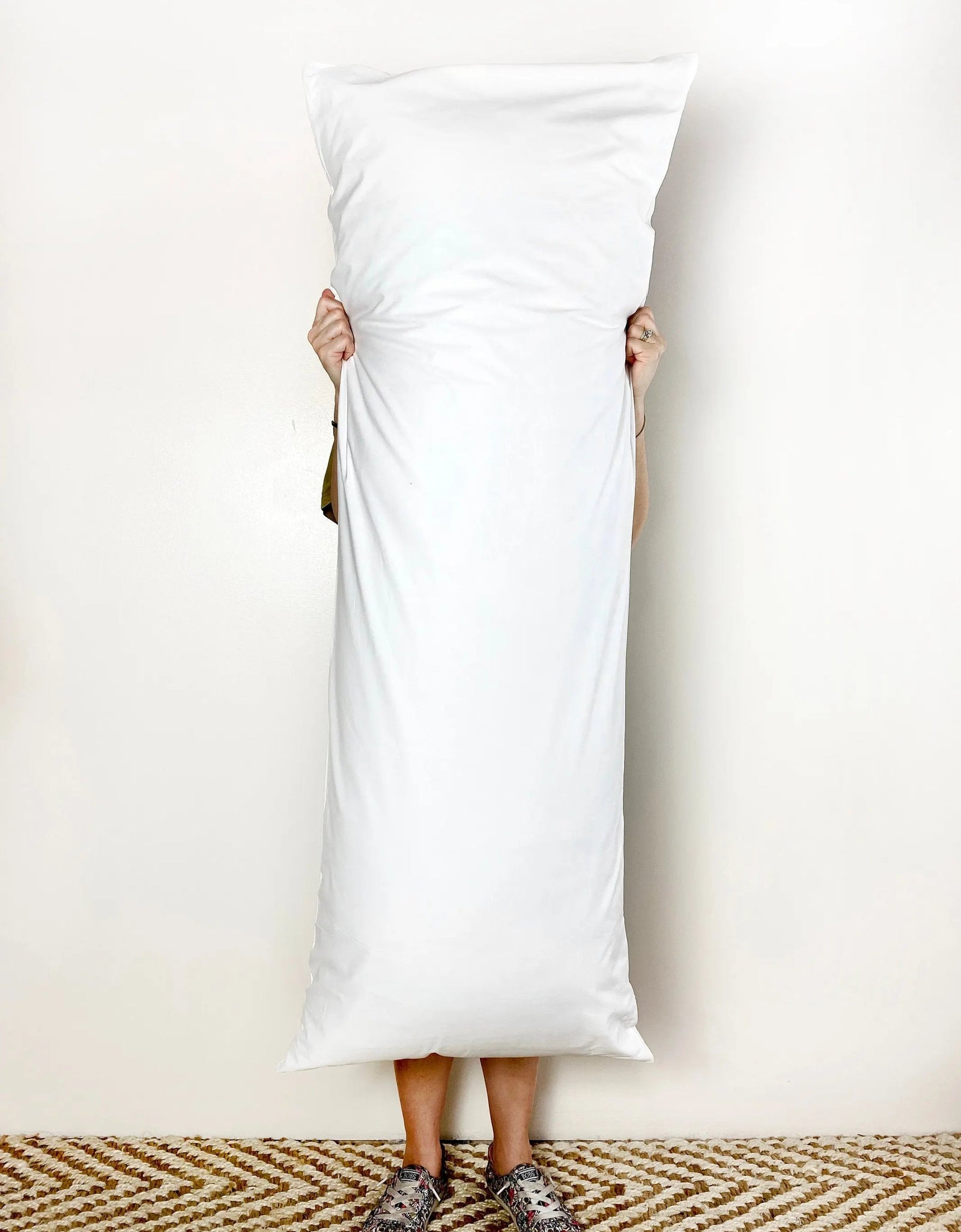 54"x 20” Cotton Body Pillow Cover |  Various Colors by UniikPillows