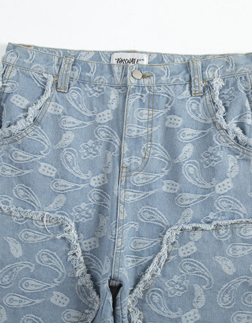 Load image into Gallery viewer, Men's Contrast Washed Bootcut Jeans

