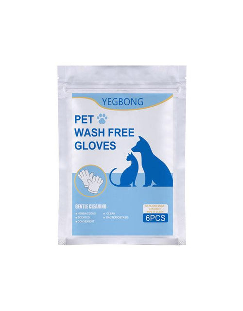 Load image into Gallery viewer, Pet Care Essentials: 6-Pack Of Disposable Non-Woven Gloves For A Clean And Happy Home by Dog Hugs Cat
