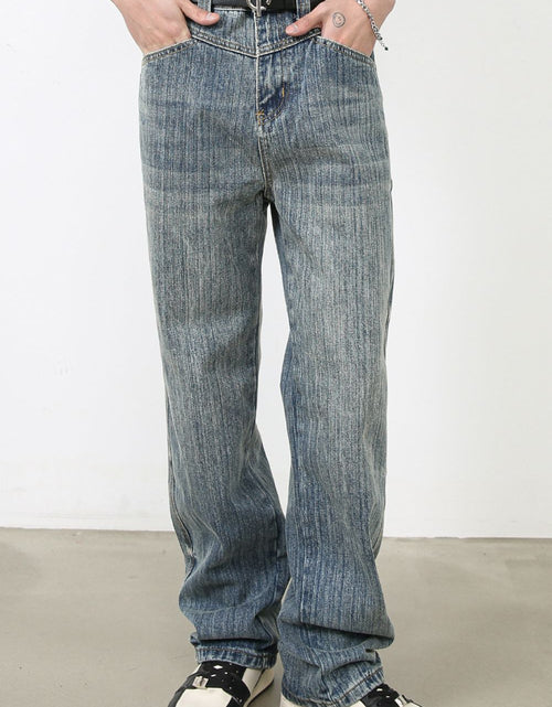 Load image into Gallery viewer, Men's Baggy Jeans with Pockets
