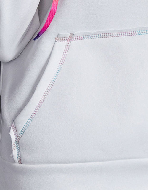 Load image into Gallery viewer, Ivy Lane Contrast Stitching Drawstring Raglan Sleeve Hoodie
