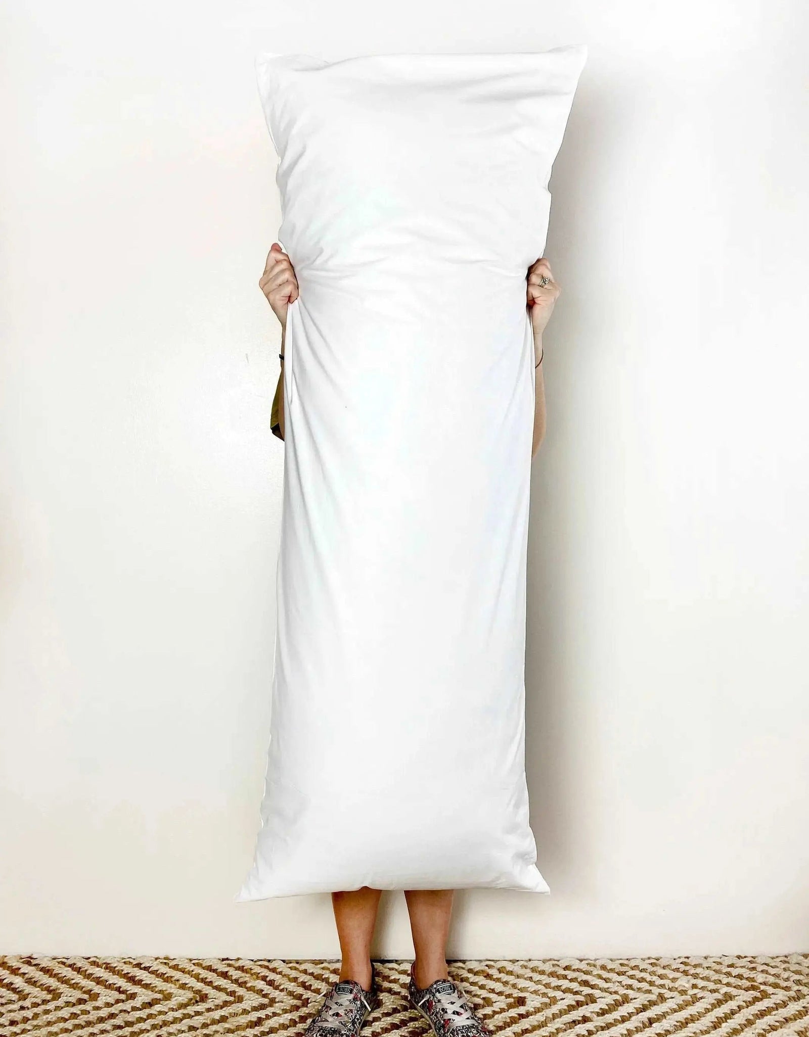54”x 20” 100% Cotton Down Alternative Body Pillow by UniikPillows