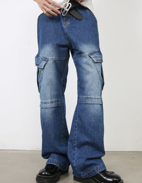 Load image into Gallery viewer, Men's Baggy Jeans with Pockets
