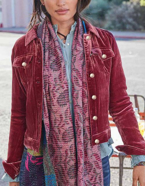 Load image into Gallery viewer, Button Up Long Sleeve Jacket with Chest Pockets
