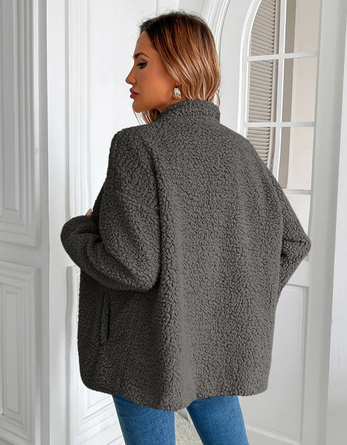 Load image into Gallery viewer, Ivy Lane Zip Up Long Sleeve Fuzzy Jacket
