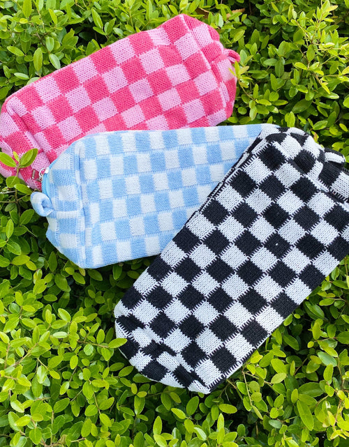 Load image into Gallery viewer, Check Yourself Cosmetic Bag by Ellisonyoung.com
