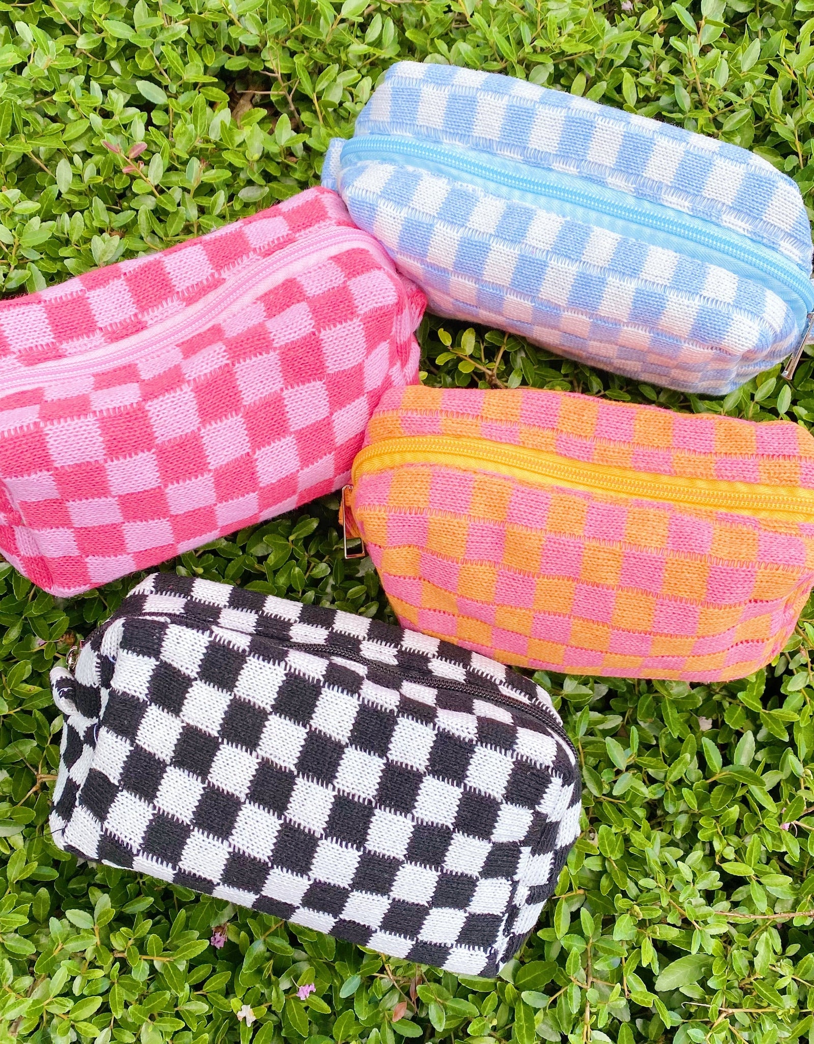 Check Yourself Cosmetic Bag by Ellisonyoung.com