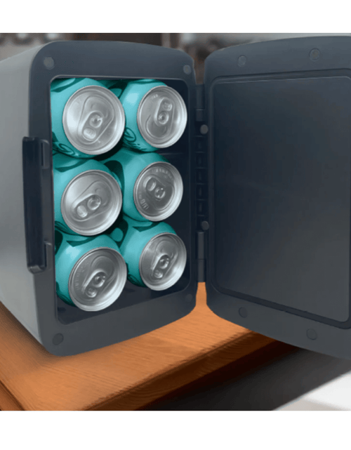 Load image into Gallery viewer, Emerson Portable Mini Fridge Cooler Quiet w Secure Latch and Holds up to 6 Cans by Jupiter Gear Home
