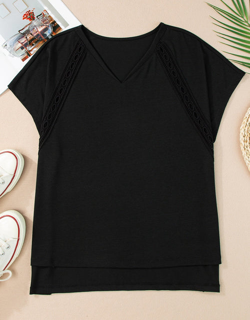 Load image into Gallery viewer, V-Neck Short Sleeve T-Shirt
