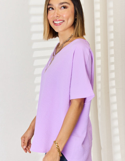 Load image into Gallery viewer, Zenana Texture Short Sleeve T-Shirt
