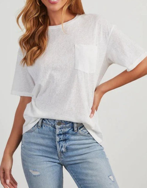 Load image into Gallery viewer, Round Neck Half Sleeve T-Shirt
