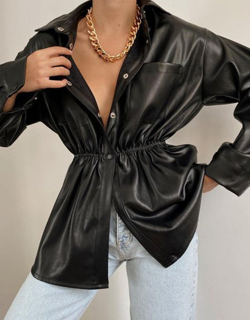 Load image into Gallery viewer, Snap Down Collared Jacket
