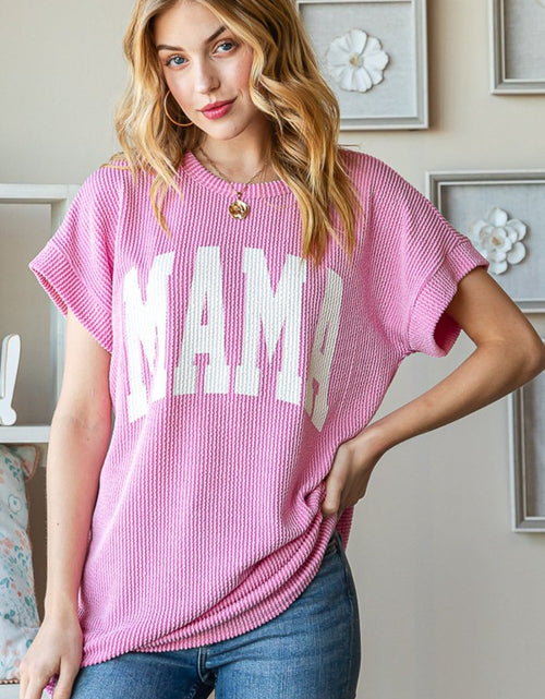 Load image into Gallery viewer, Heimish Full Size Letter Graphic Short Sleeve T-Shirt
