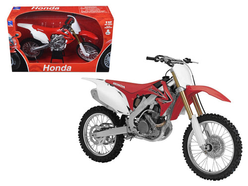 Load image into Gallery viewer, 2012 Honda CR 250R Red 1/12 Diecast Motorcycle Model by New Ray
