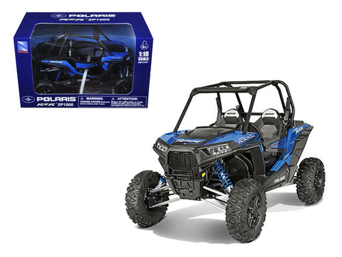Load image into Gallery viewer, Polaris RZR XP 1000 Dune Buggy Blue 1/18 Diecast Model by New Ray
